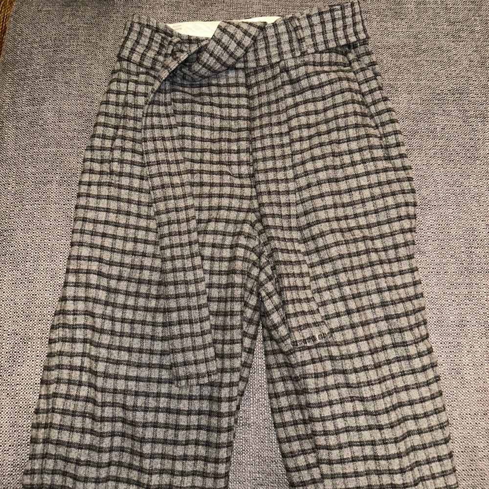 Wilfred Checkered Tie Pants
